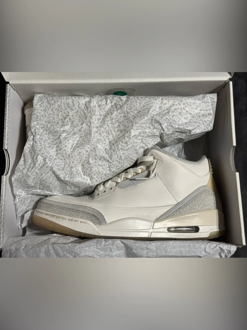 Men's Size 12 - Air Jordan 3 Retro Craft Ivory (2024)